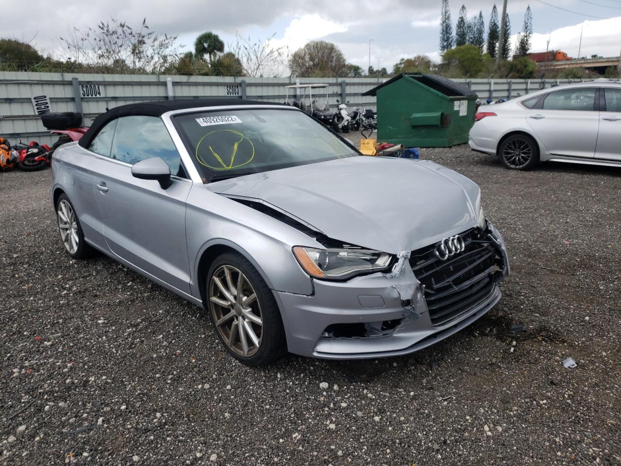 AUDI A3 PREMIUM 2015 with VIN WAU3FLFF9F1096977 - Photo from auction