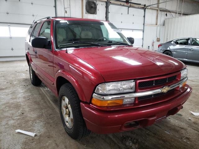 CHEVROLET BLAZER 2000 with VIN 1GNDT13W8Y2370229 - Photo from auction