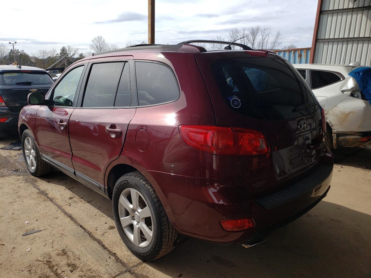 Photo 3 from auction – 2007 HYUNDAI SANTA FE S with VIN 5NMSH73E57H037010