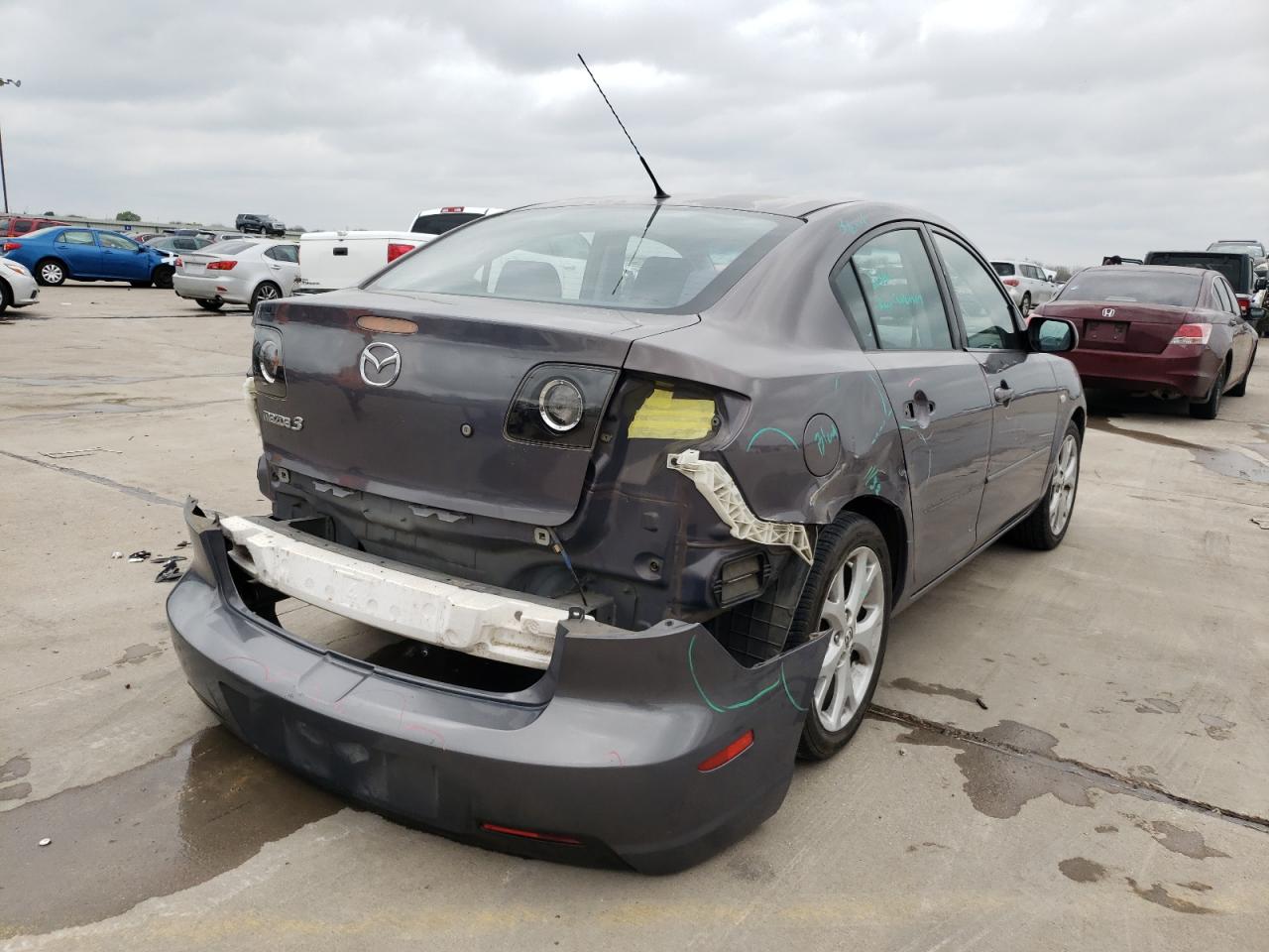 Photo 9 from auction – 2009 MAZDA 3 I with VIN JM1BK32FX91195120