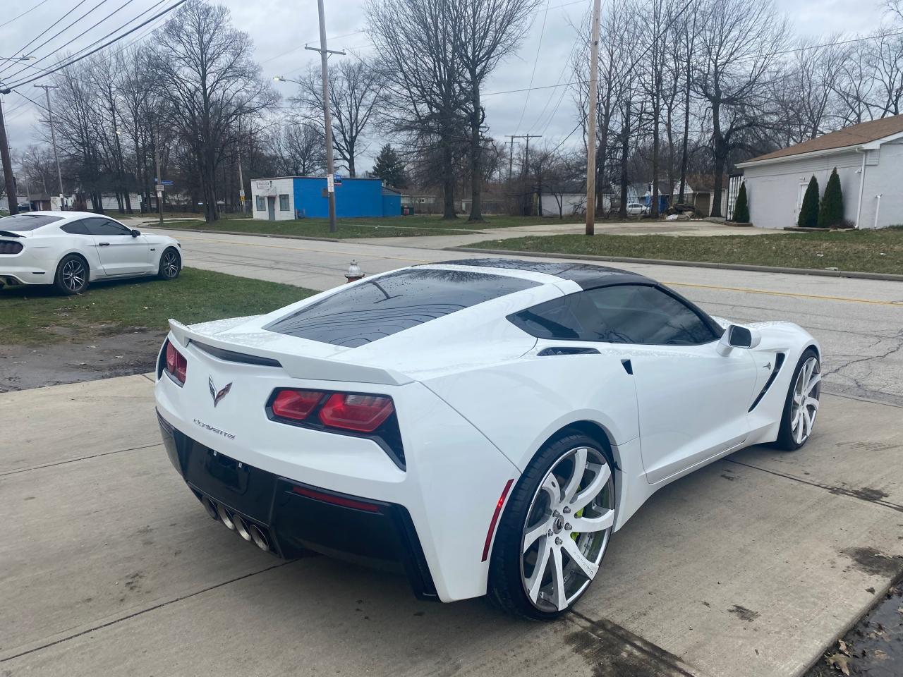 Photo 4 from auction – 2014 CHEVROLET CORVETTE S with VIN 1G1YD2D79E5122563