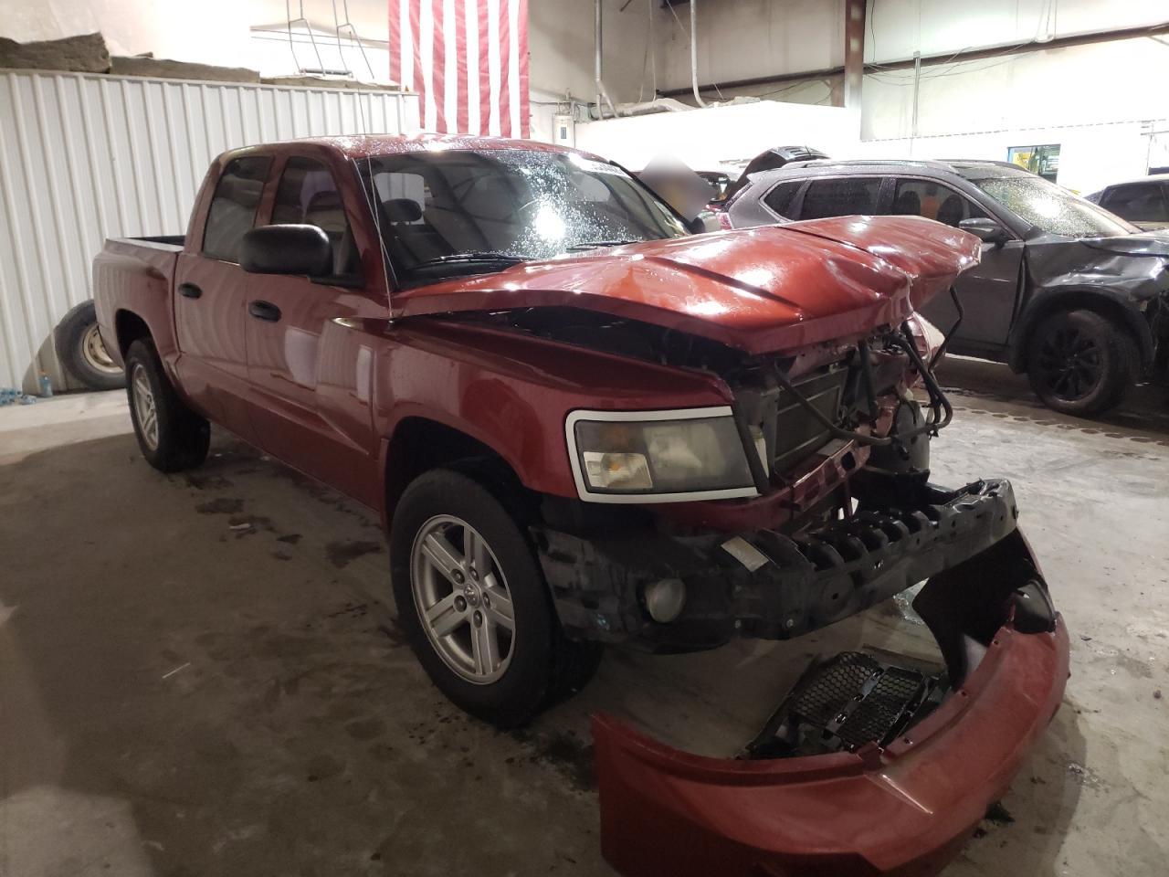 DODGE DAKOTA SXT 2008 with VIN 1D7HE38KX8S598230 - Photo from auction