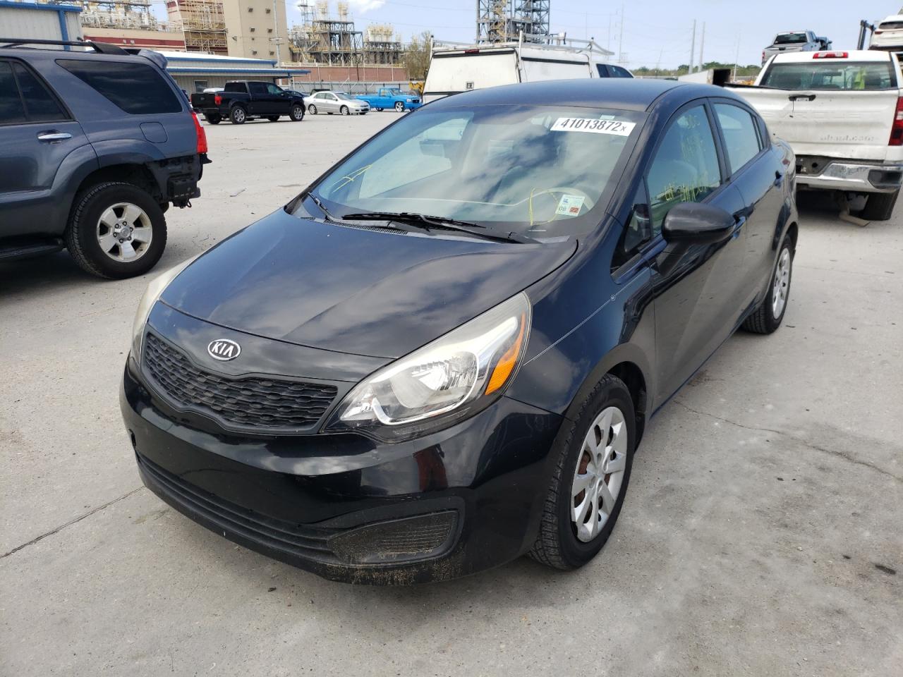 Photo 2 from auction – 2012 KIA RIO LX with VIN KNADM4A30C6086592