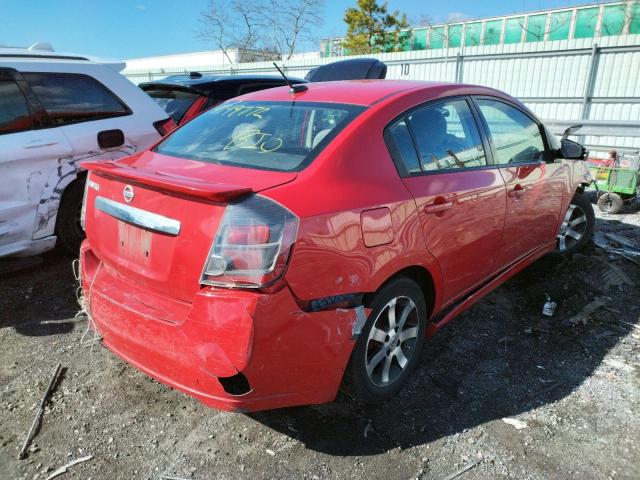 Photo 4 from auction – 2012 NISSAN SENTRA 2.0 with VIN 3N1AB6AP5CL708624