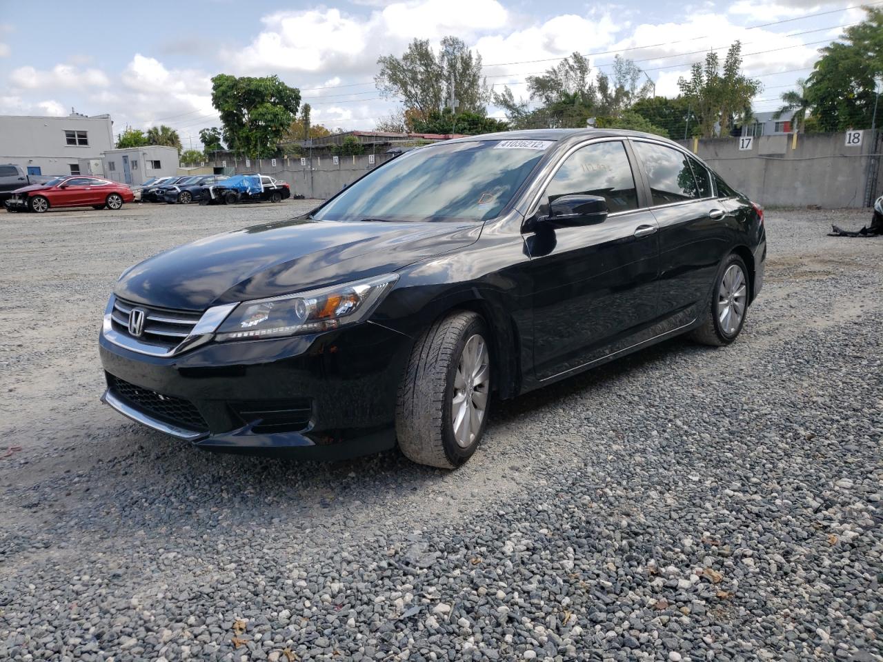 Photo 2 from auction – 2013 HONDA ACCORD EXL with VIN 1HGCR2F85DA020287