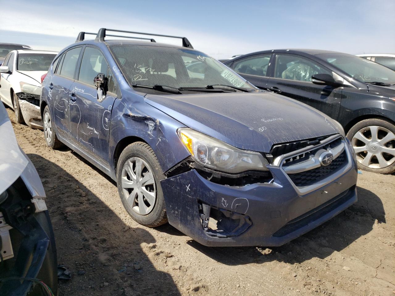 SUBARU IMPREZA 2013 with VIN JF1GPAA67D2899667 - Photo from auction