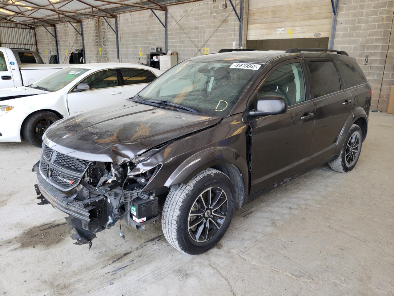Photo 2 from auction – 2018 DODGE JOURNEY SE with VIN 3C4PDCAB6JT444699
