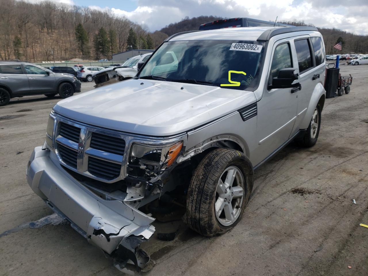 Photo 2 from auction – 2008 DODGE NITRO SXT with VIN 1D8GU28K38W129218