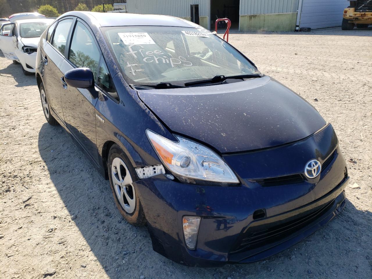 TOYOTA PRIUS 2015 with VIN JTDKN3DU2F1977457 - Photo from auction