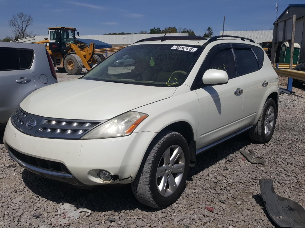 Photo 2 from auction – 2007 NISSAN MURANO SL with VIN JN8AZ08TX7W512708