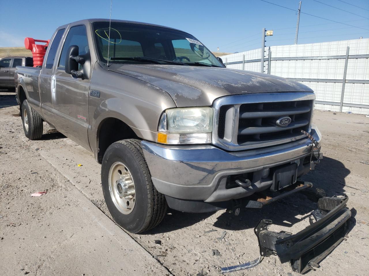 FORD F250 SUPER 2004 with VIN 1FTNX21P84EB10392 - Photo from auction