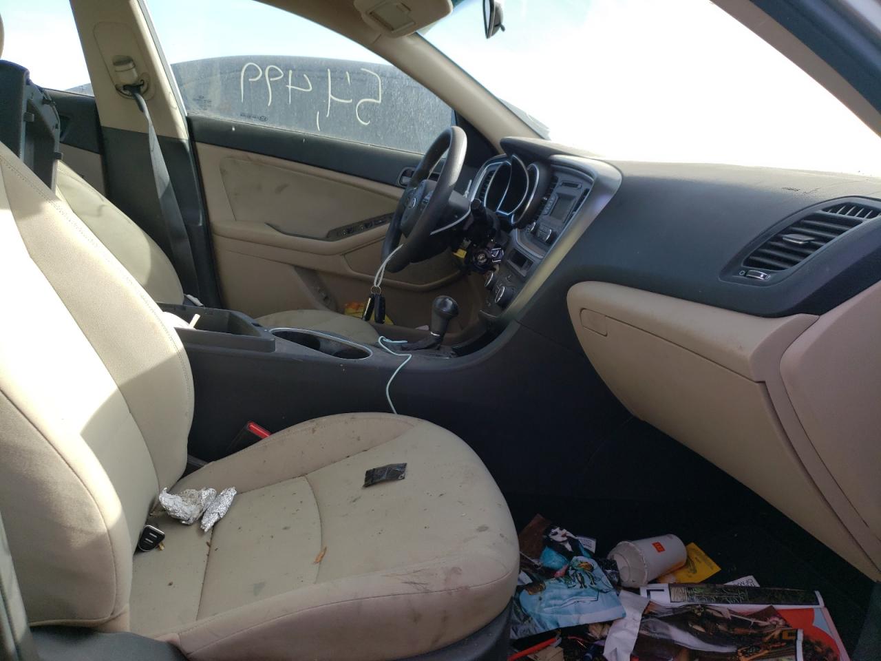 Photo 5 from auction – 2014 KIA OPTIMA LX with VIN KNAGM4A70E5470140
