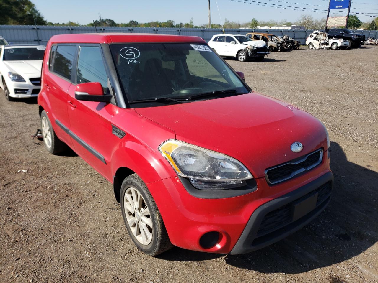 KIA SOUL + 2013 с VIN KNDJT2A64D7632068 - Снимка от търг