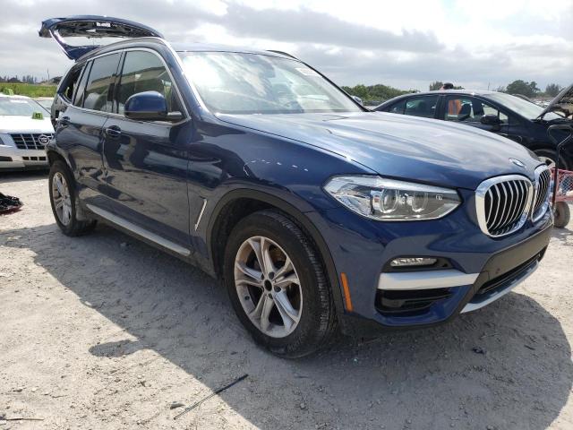 BMW X3 SDRIVE3 2021 with VIN 5UXTY3C02M9E65448 - Photo from auction