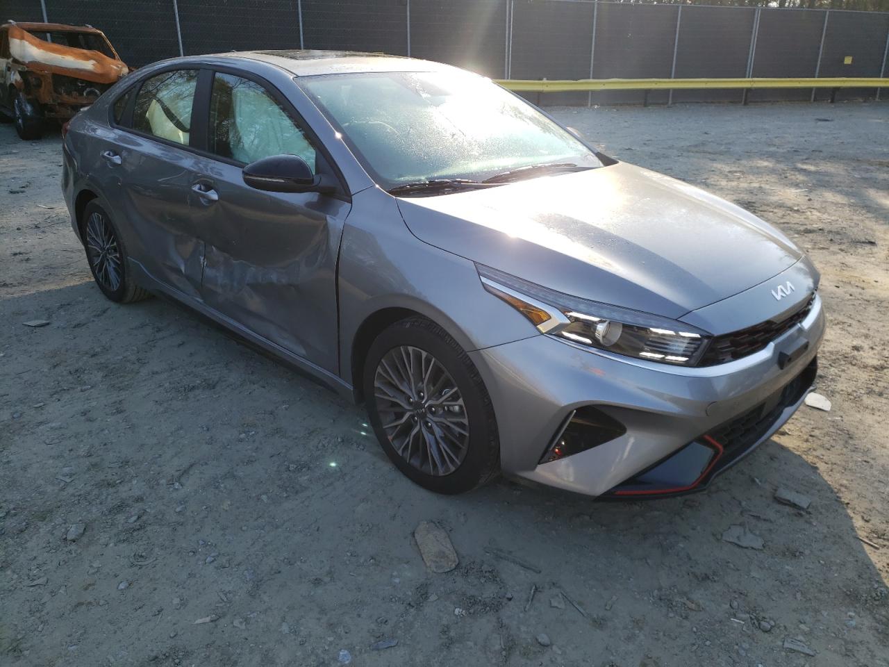 KIA FORTE EX 2022 with VIN 3KPF54AD0NE430968 - Photo from auction