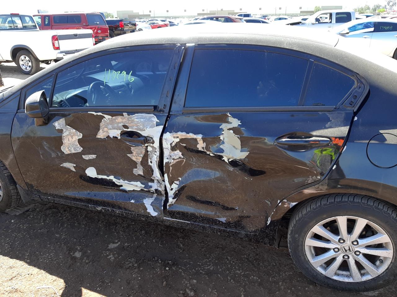 Photo 9 from auction – 2012 HONDA CIVIC EXL with VIN 19XFB2F95CE071082