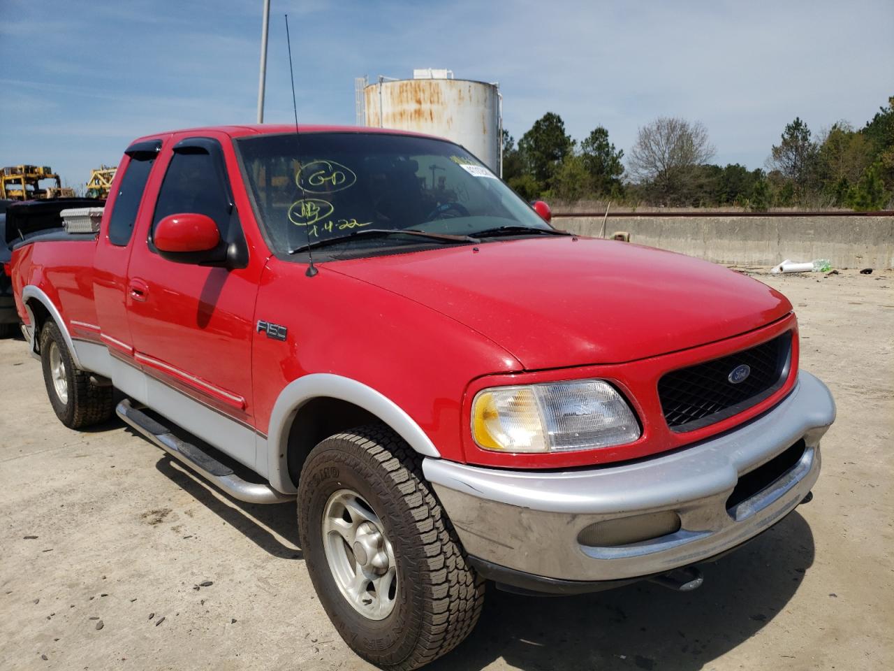 FORD F150 1997 with VIN 1FTEX18L2VNB61837 - Photo from auction