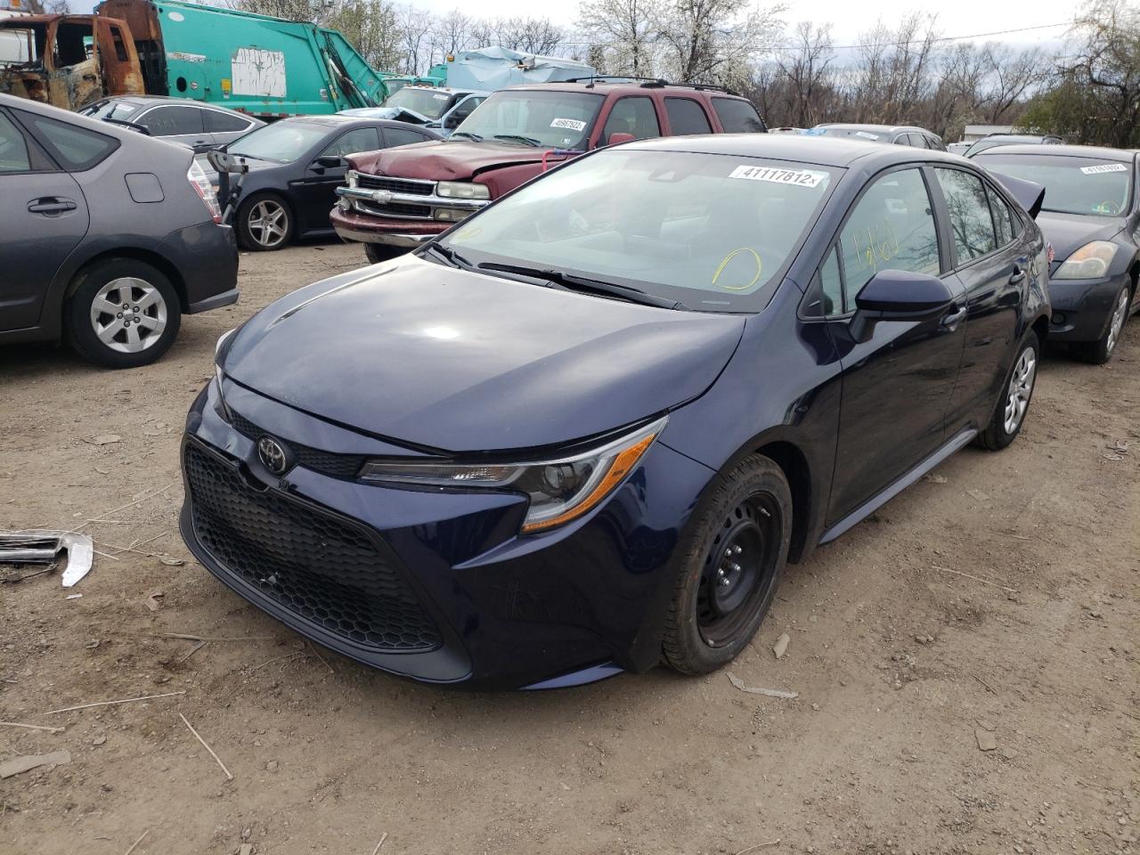 Photo 2 from auction – 2020 TOYOTA COROLLA LE with VIN 5YFEPRAEXLP061866