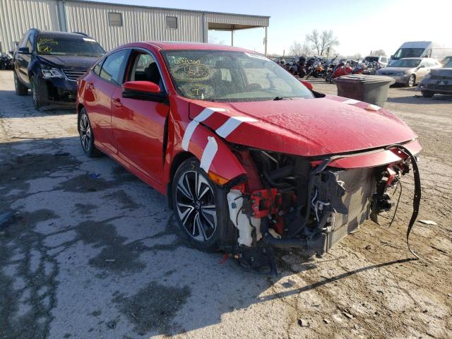 HONDA CIVIC EXL 2016 with VIN 2HGFC1F72GH634364 - Photo from auction