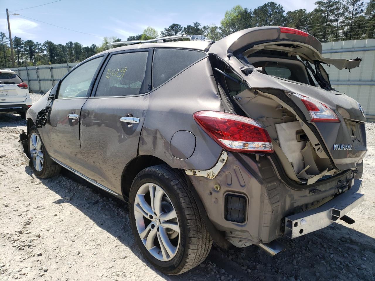 Photo 3 from auction – 2011 NISSAN MURANO S with VIN JN8AZ1MW7BW150285