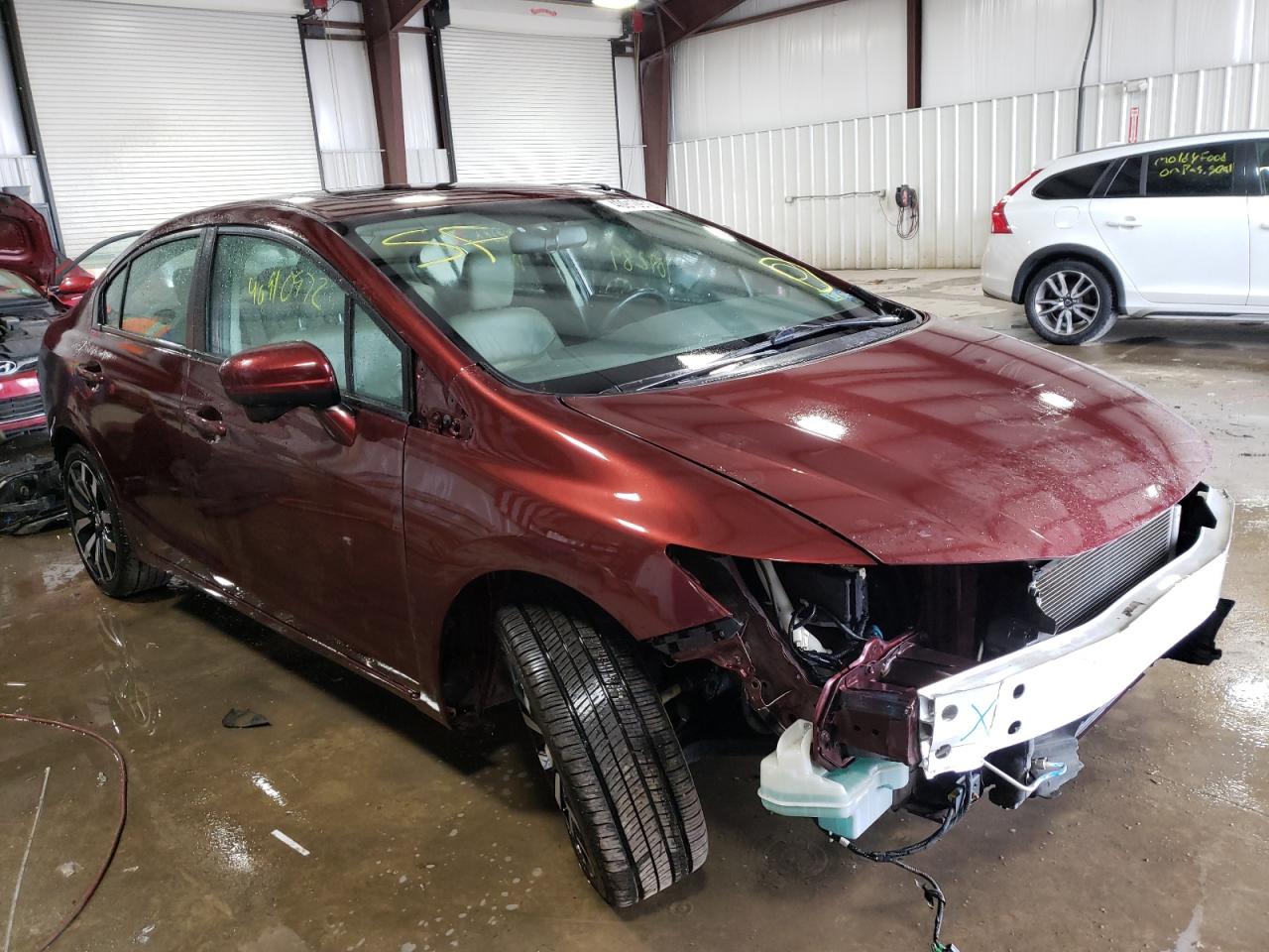 HONDA CIVIC EXL 2015 with VIN 19XFB2F98FE218628 - Photo from auction