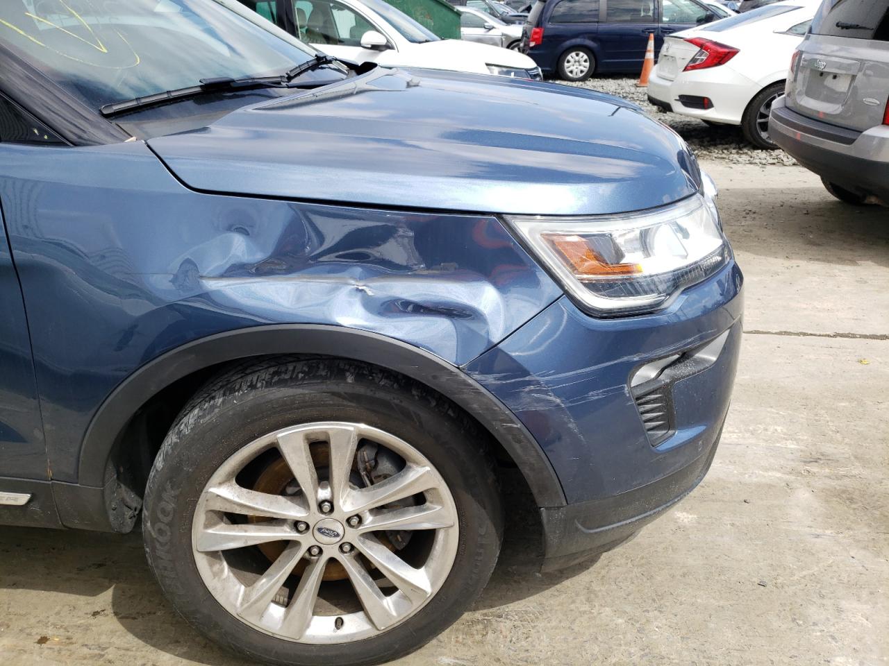 Photo 9 from auction – 2018 FORD EXPLORER X with VIN 1FM5K8D80JGC46694