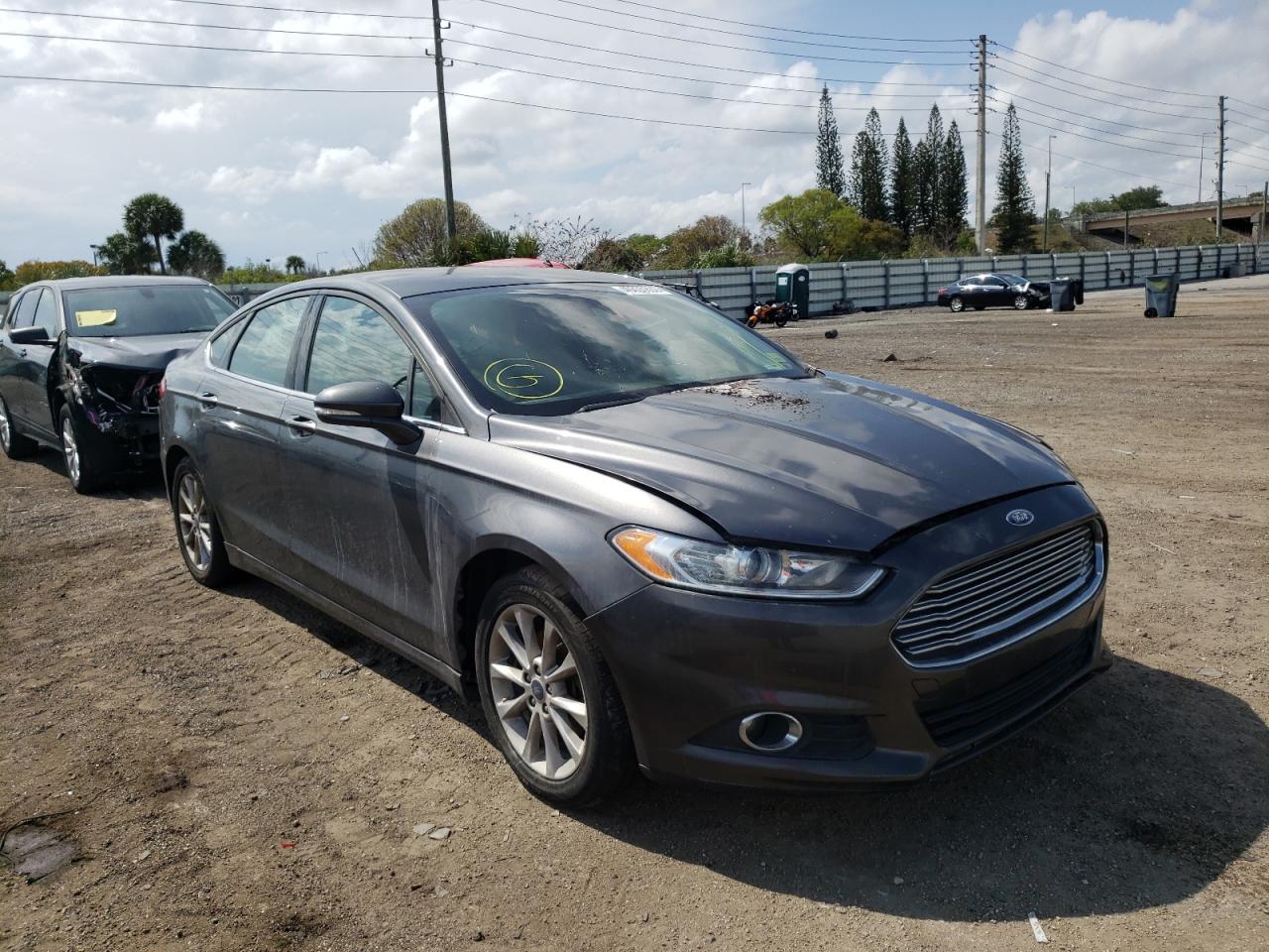 Photo 1 from auction – 2017 FORD FUSION SE with VIN 3FA6P0H73HR370321