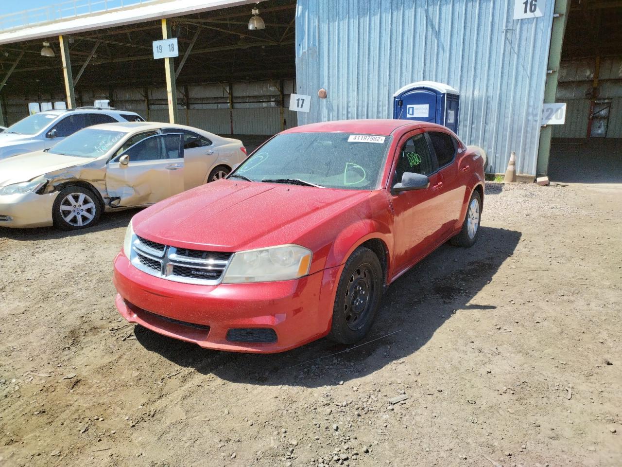 Photo 2 from auction – 2011 DODGE AVENGER EX with VIN 1B3BD4FB9BN579414