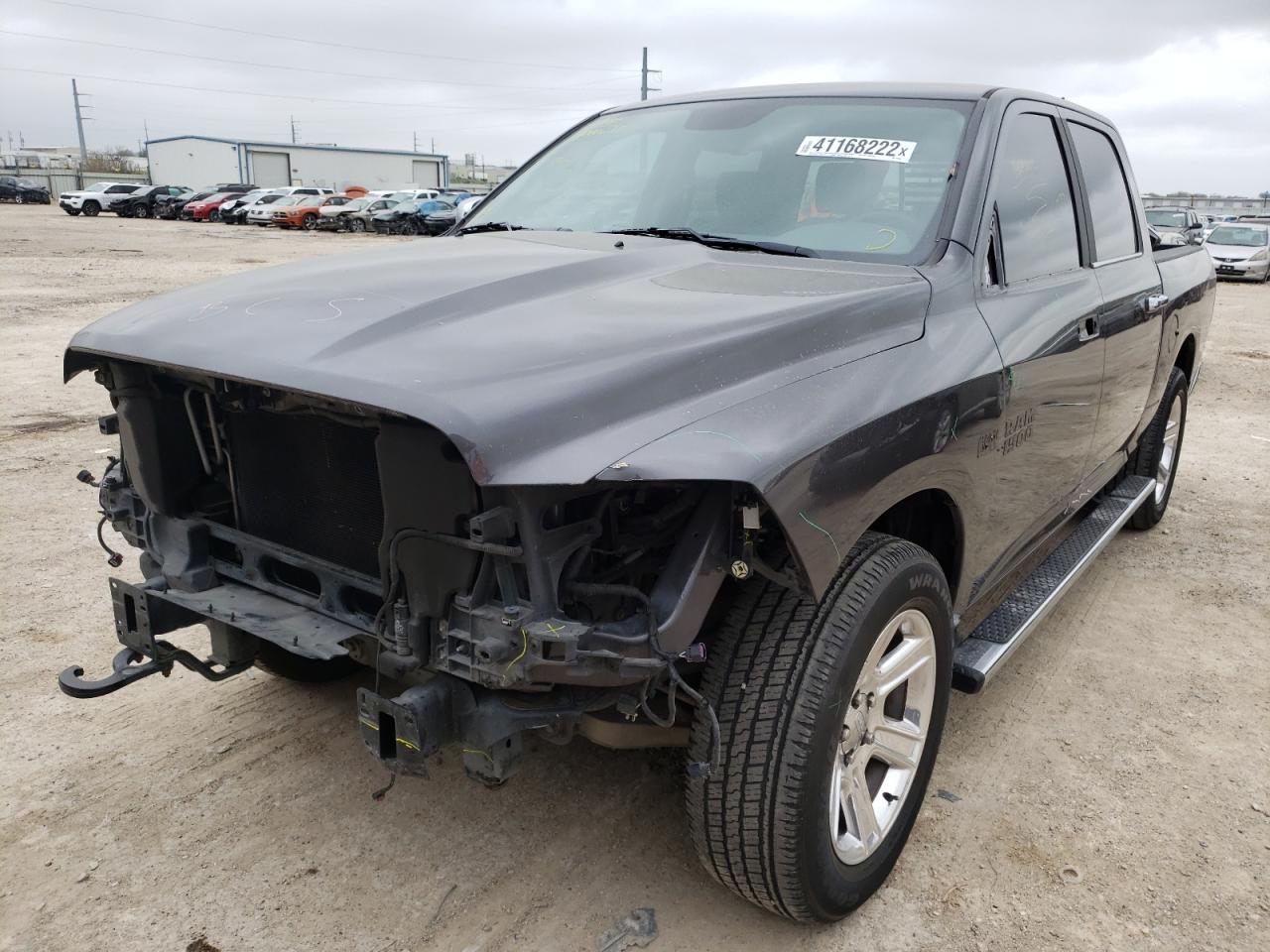 Photo 2 from auction – 2018 RAM 1500 SLT with VIN 1C6RR6LT1JS239396