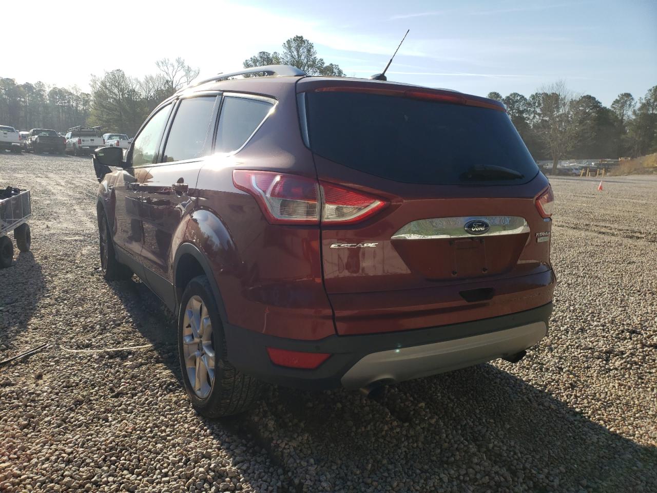 Photo 3 from auction – 2014 FORD ESCAPE TIT with VIN 1FMCU0J9XEUB02528