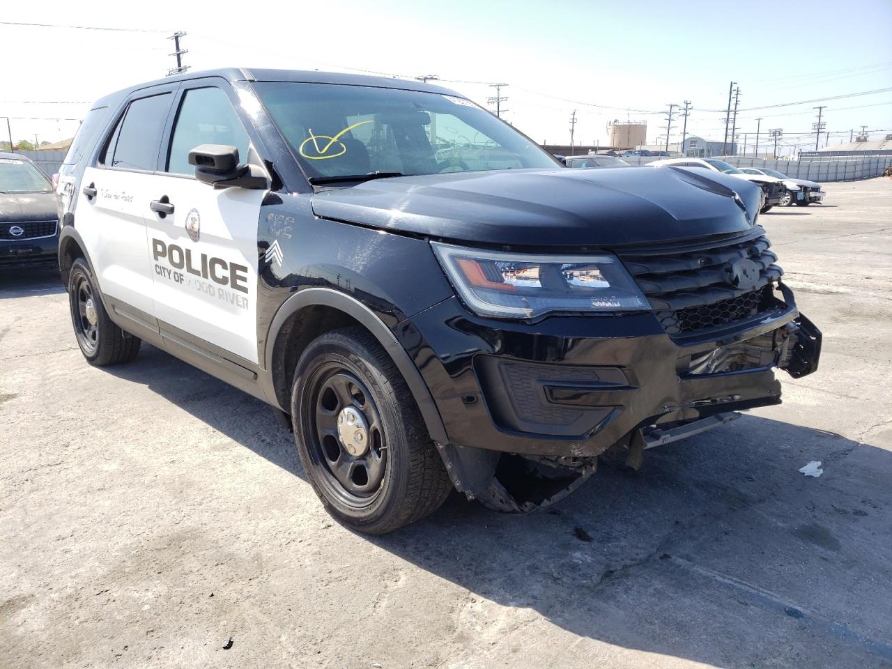 FORD EXPLORER P 2017 with VIN 1FM5K8AR8HGA24556 - Photo from auction