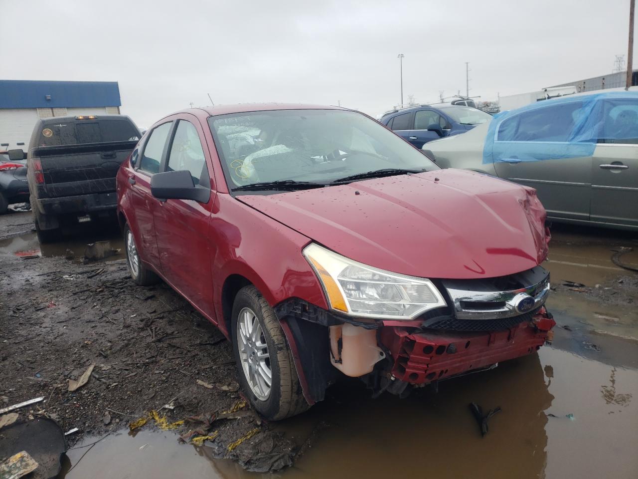 FORD FOCUS SE 2011 with VIN 1FAHP3FN2BW188738 - Photo from auction