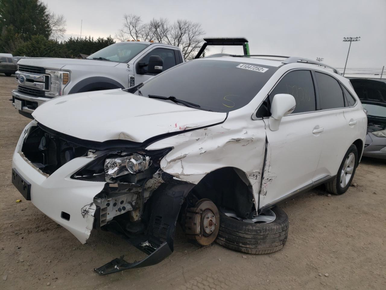 Photo 2 from auction – 2011 LEXUS RX 350 with VIN 2T2BK1BA9BC110791