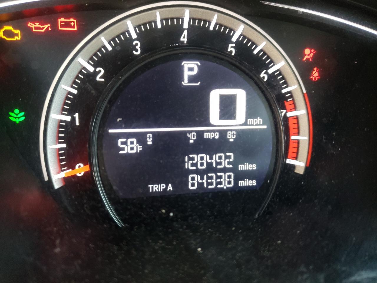 Photo 8 from auction – 2016 HONDA CIVIC LX with VIN 19XFC2F52GE004469