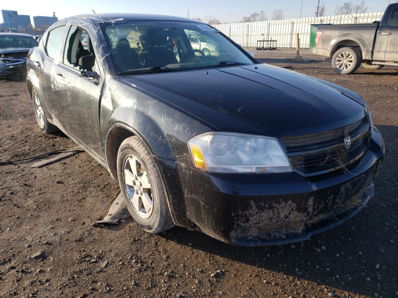 DODGE AVENGER SX 2010 with VIN 1B3CC4FB2AN174498 - Photo from auction