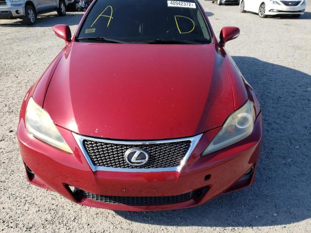 Photo 9 from auction – 2011 LEXUS IS 250 with VIN JTHBF5C27B5140231