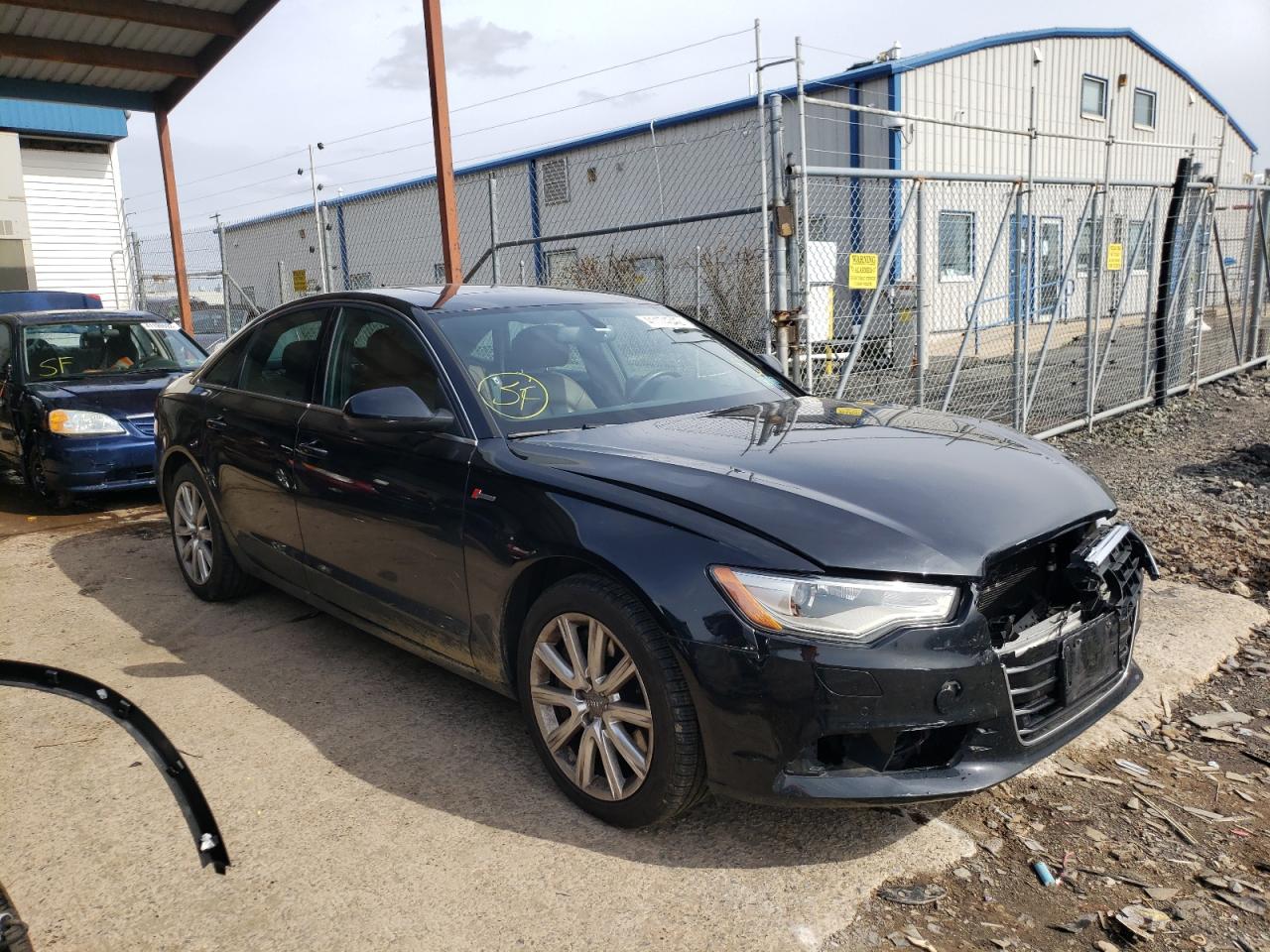 AUDI A6 PREMIUM 2013 with VIN WAUGGAFC7DN109157 - Photo from auction