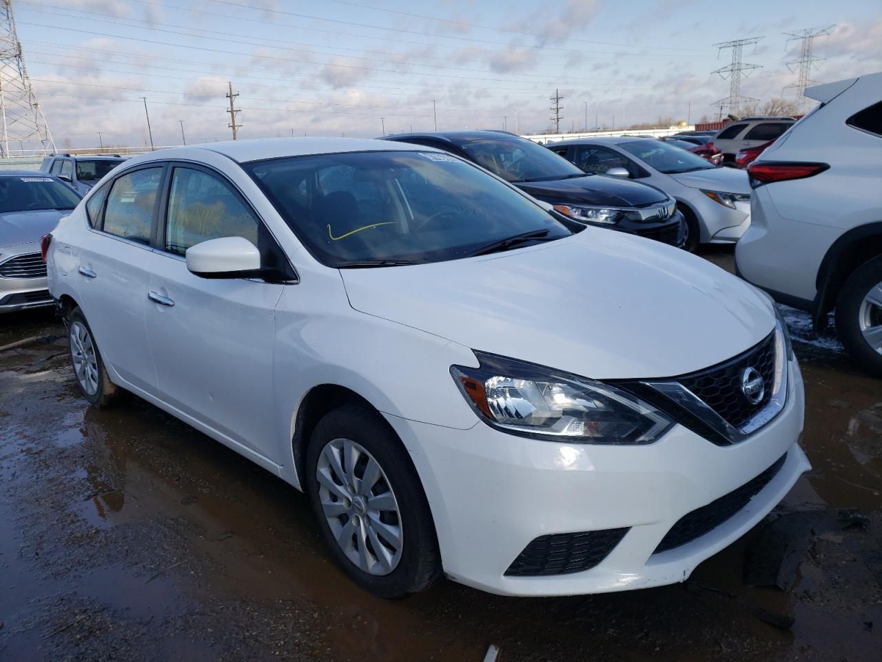 Photo 1 from auction – 2019 NISSAN SENTRA S with VIN 3N1AB7AP1KY354740