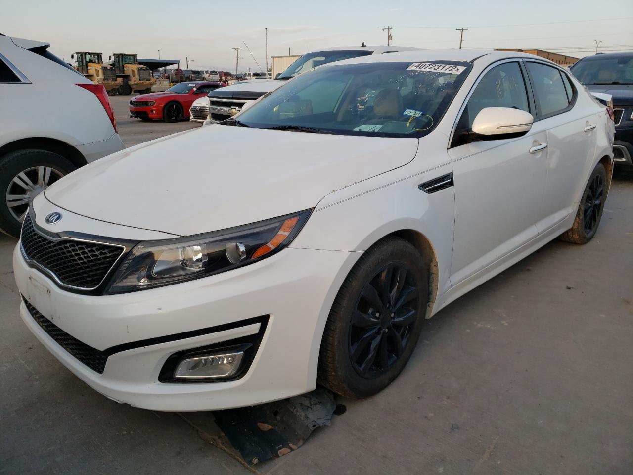 Photo 2 from auction – 2015 KIA OPTIMA EX with VIN 5XXGN4A7XFG433514