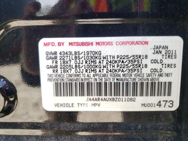 Photo 10 from auction – 2011 MITSUBISHI OUTLANDER with VIN JA4AR4AUXBZ011082