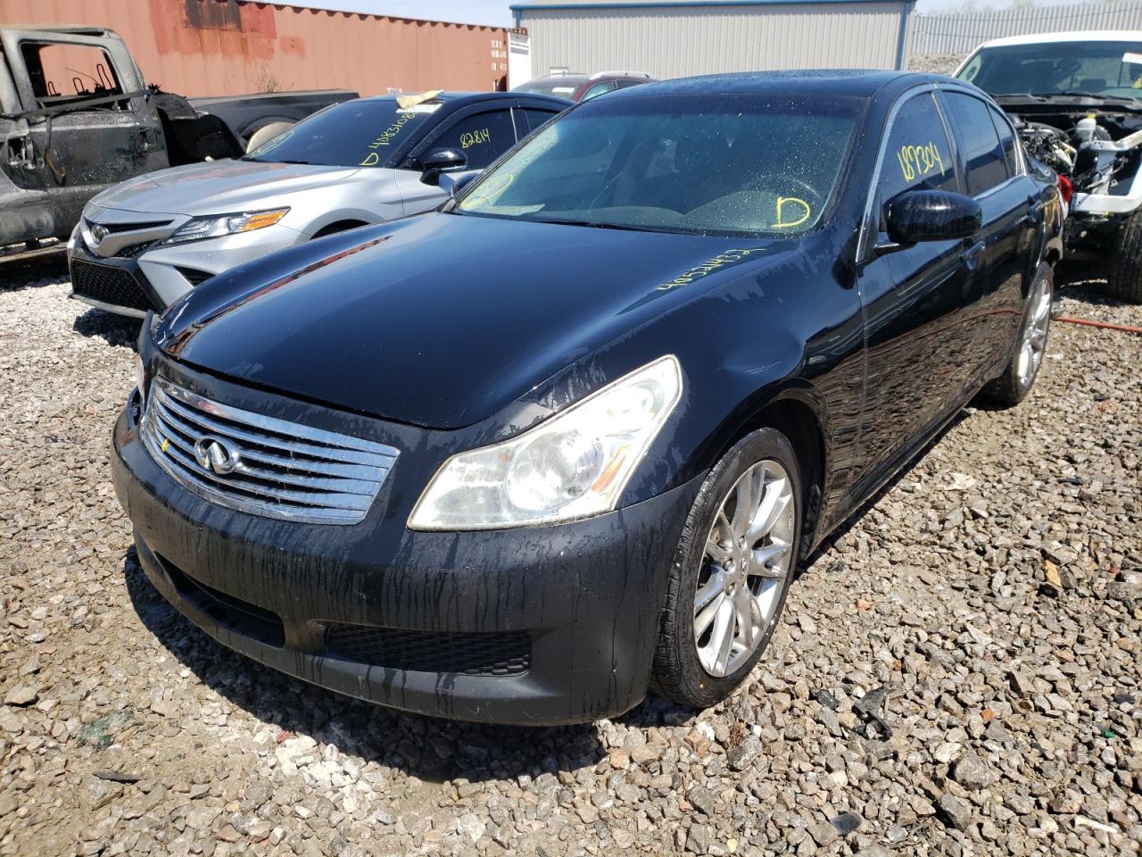 Photo 2 from auction – 2007 INFINITI G35 with VIN JNKBV61E67M717348