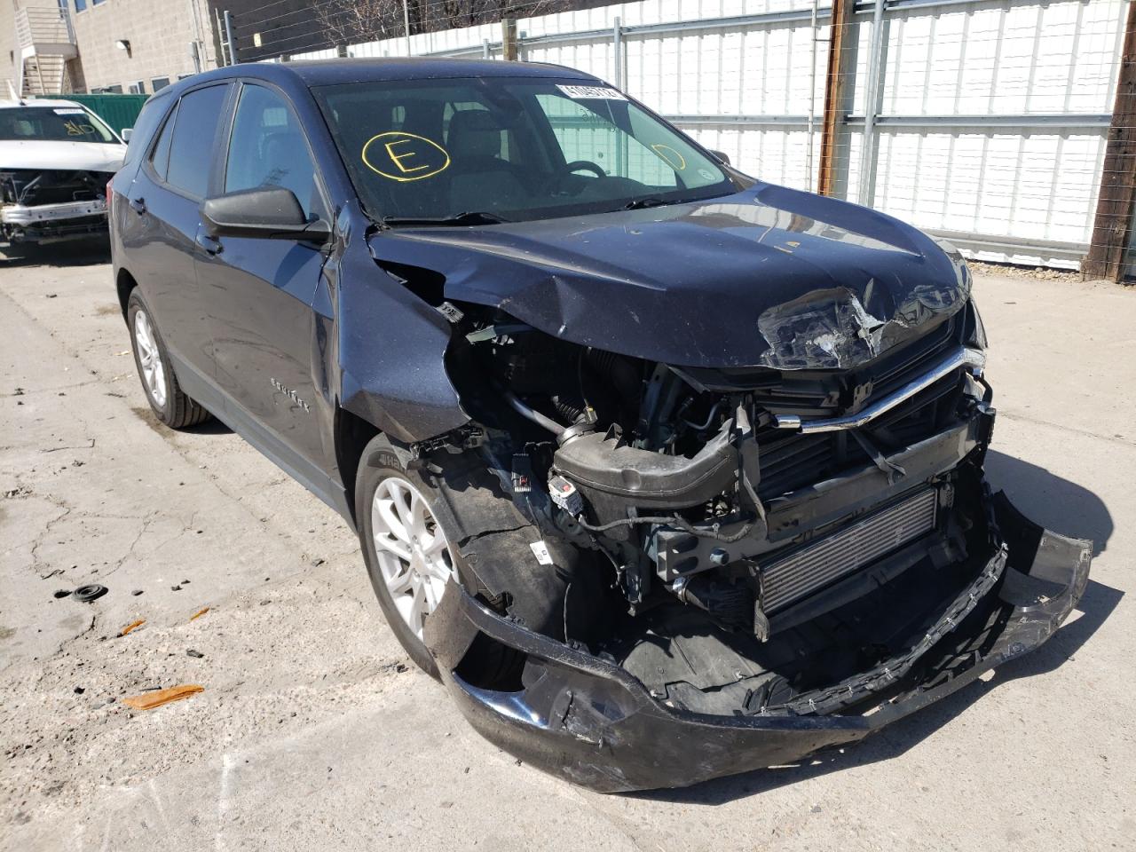 CHEVROLET EQUINOX LS 2020 with VIN 3GNAXSEV5LS690901 - Photo from auction