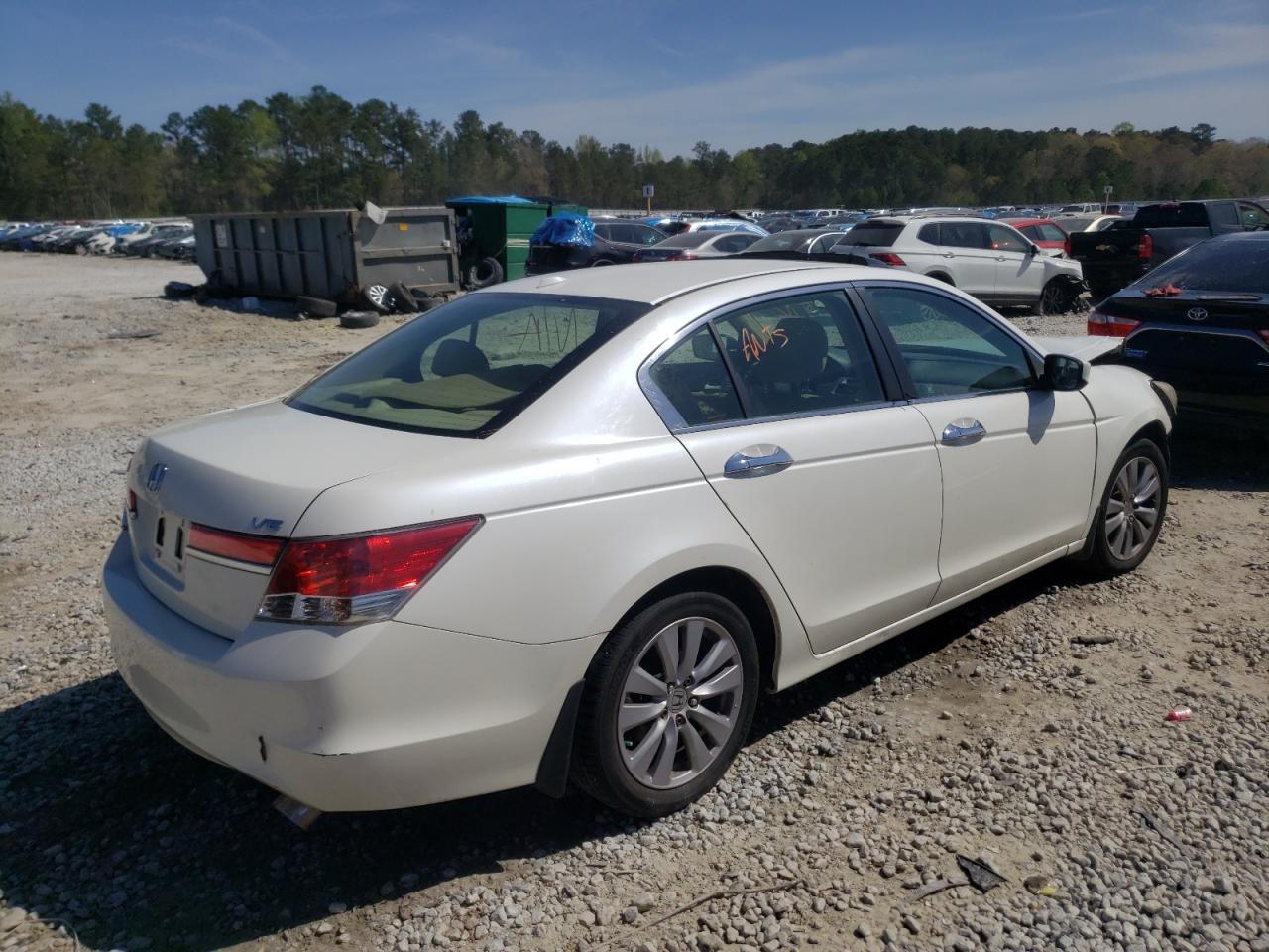 Photo 4 from auction – 2011 HONDA ACCORD EXL with VIN 1HGCP3F89BA005803