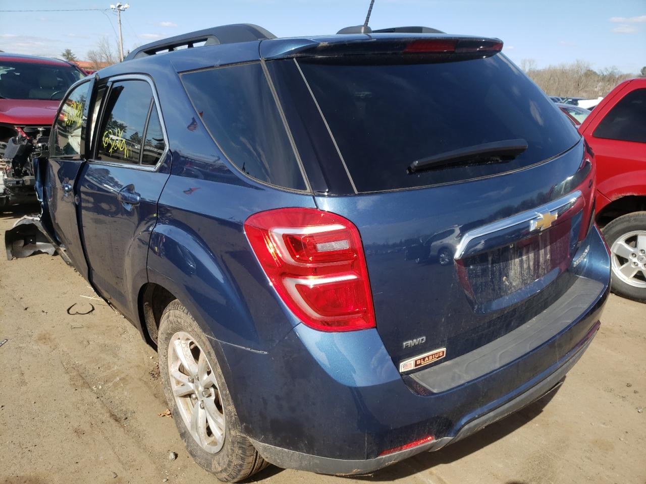 Photo 3 from auction – 2016 CHEVROLET EQUINOX LT with VIN 2GNFLFEK2G6278745