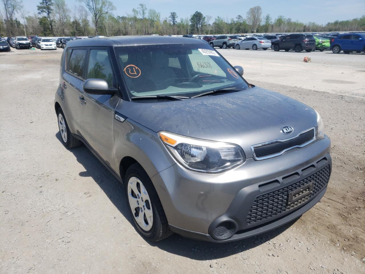 KIA SOUL 2015 with VIN KNDJN2A28F7196769 - Photo from auction