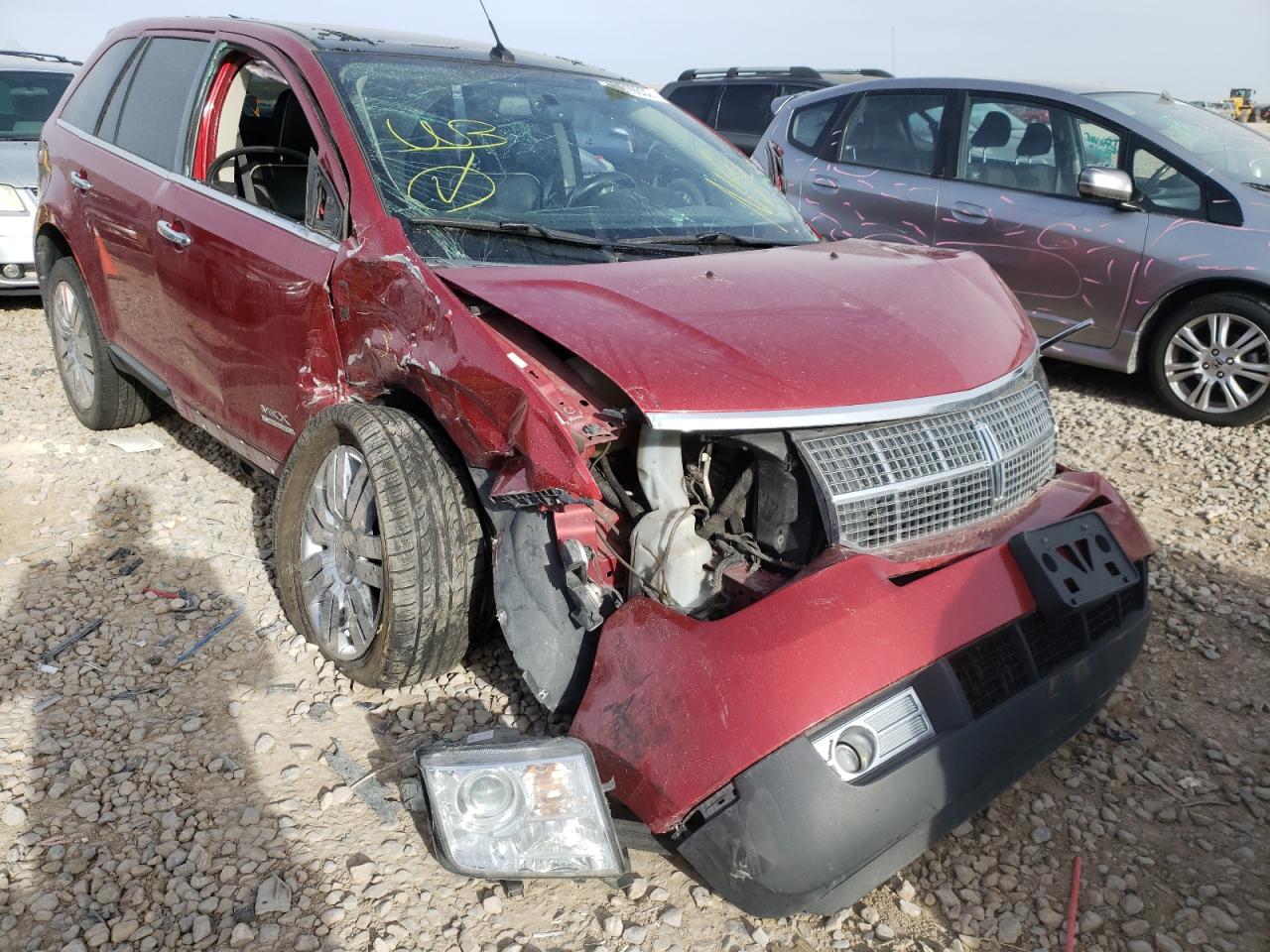 LINCOLN MKX 2008 with VIN 2LMDU88C28BJ09766 - Photo from auction