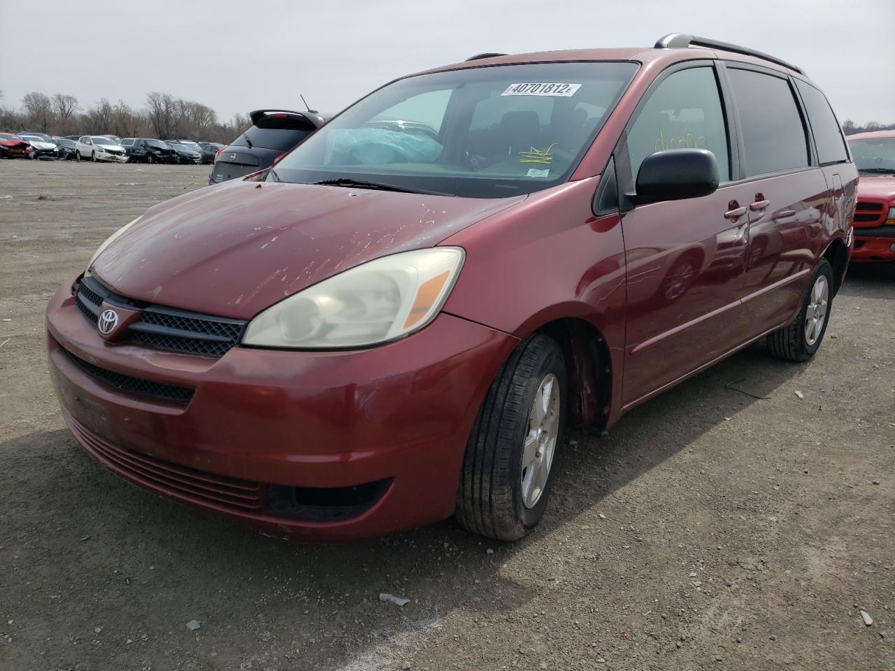 Photo 2 from auction – 2004 TOYOTA SIENNA CE with VIN 5TDZA23C54S189317