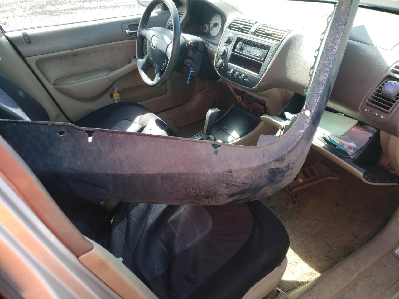 Photo 5 from auction – 2002 HONDA CIVIC EX with VIN 2HGES26832H567571
