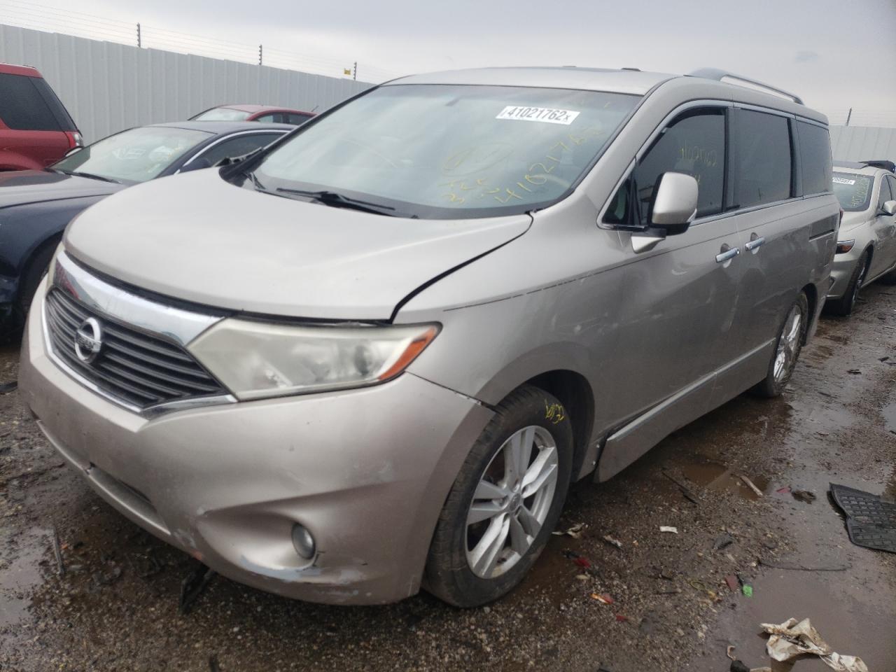 Photo 2 from auction – 2011 NISSAN QUEST S with VIN JN8AE2KP2B9005778