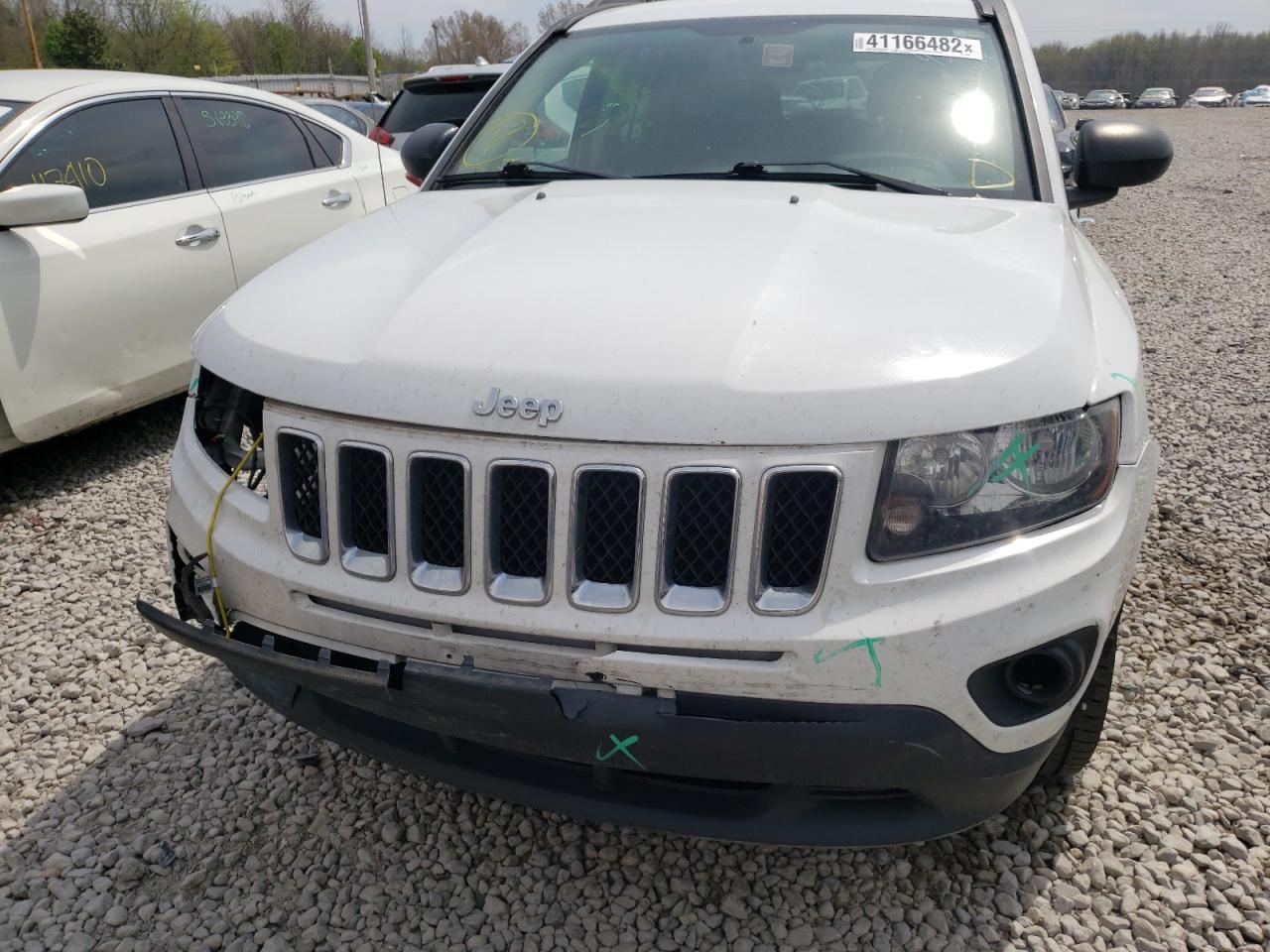 Photo 9 from auction – 2016 JEEP COMPASS SP with VIN 1C4NJDBB7GD617018